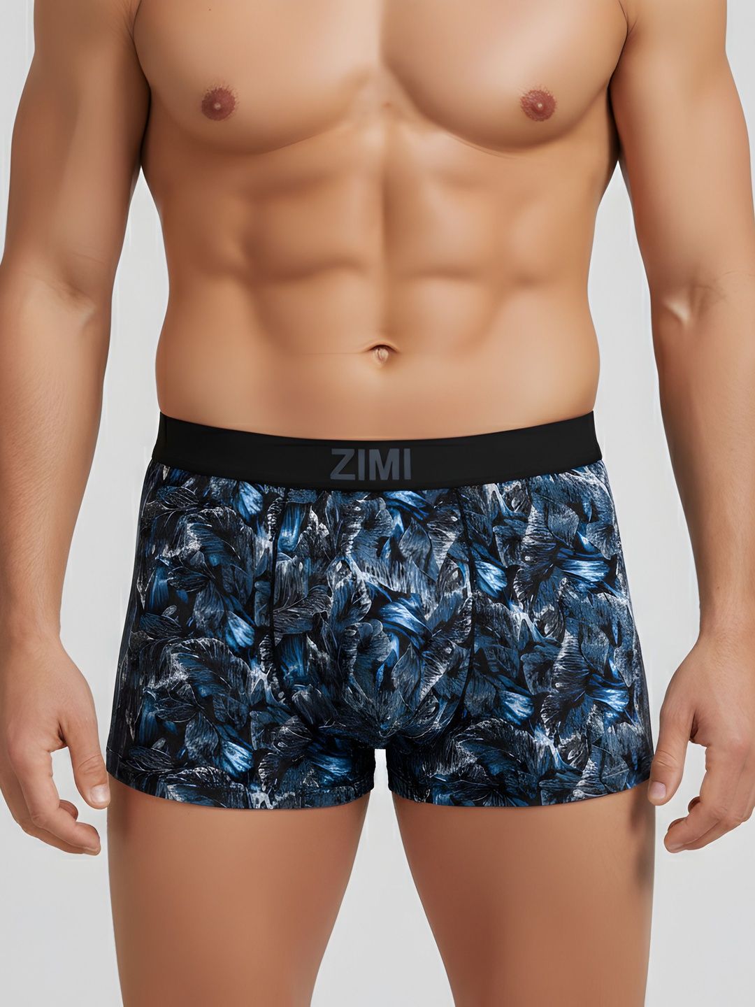 ZIMI LIFESTYLE Printed Mid Rise Trunk-picture-35