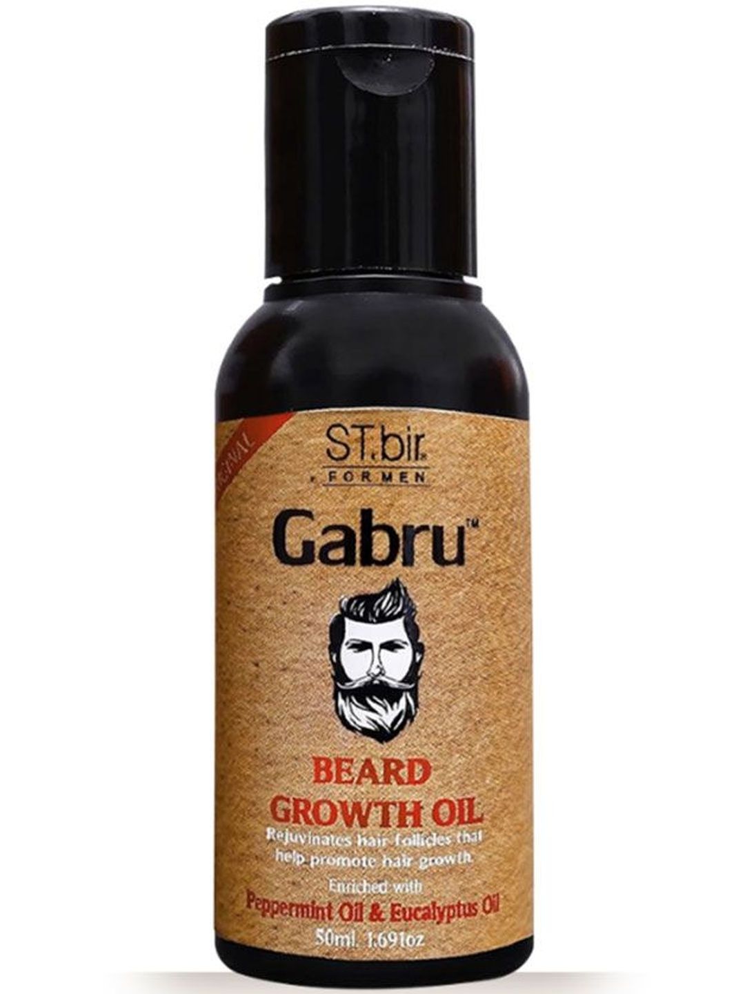 GABRU Beard Growth Oil With Peppermint & Eucalyptus Oil - 50 ml-image-28