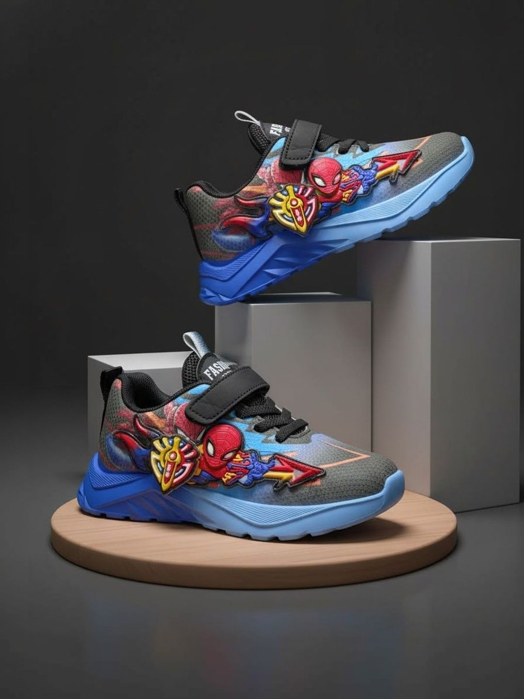 FEETWELL SHOES Unisex Kids Spider-Man Printed Sneakers-picture-19