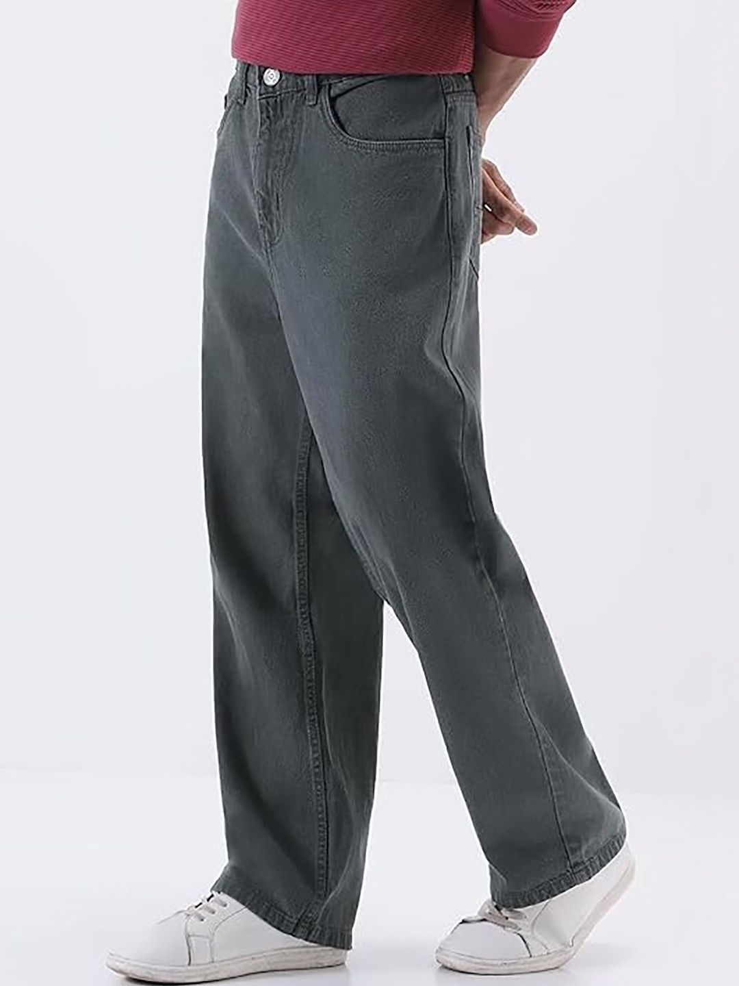 UNITED DENIM Men Loose Mid-Rise Stretchable Jeans-picture-24