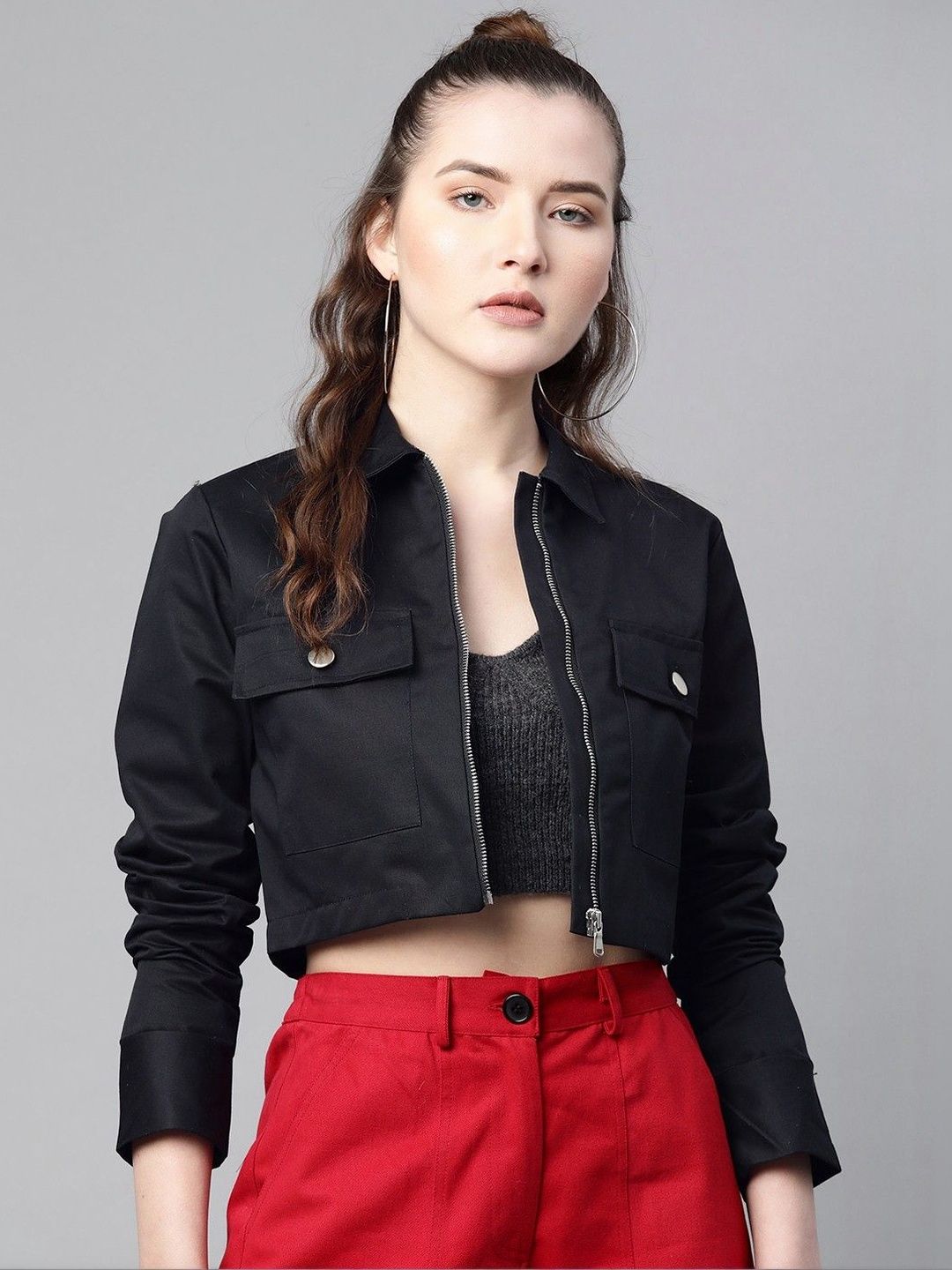 CORSICA Women Crop Denim Jacket-picture-14