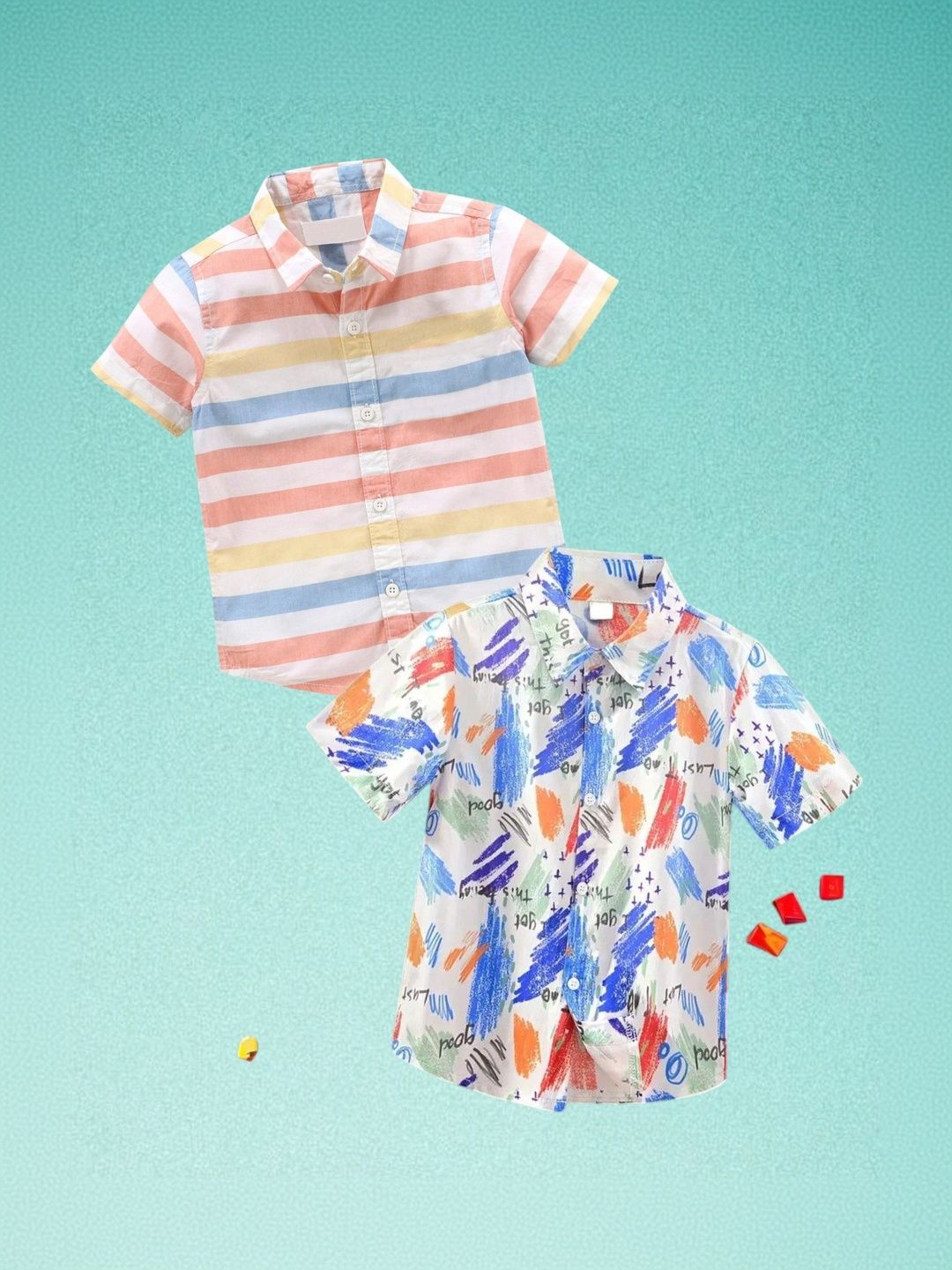 AMBARDI FASHION Boys Classic Printed Casual Shirt-picture-49