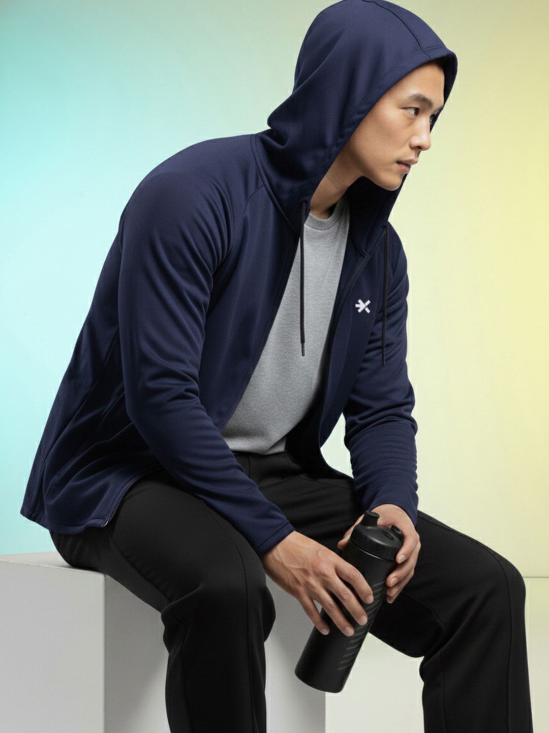 HRX by Hrithik Roshan Hooded Training Sweatshirt-picture-22