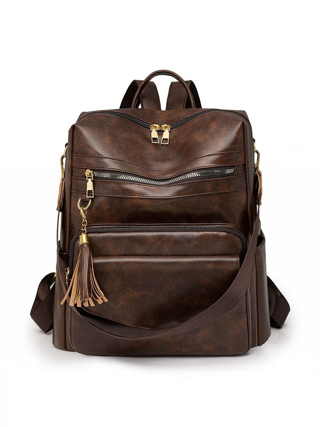 Mast & Harbour Women Tasselled Backpack-image-32
