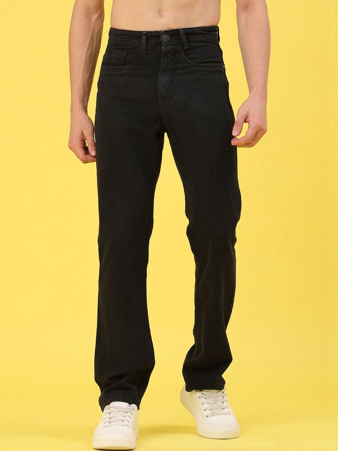 V-Mart Men Regular Fit Mid-Rise Light Fade Stretchable Jeans-picture-42