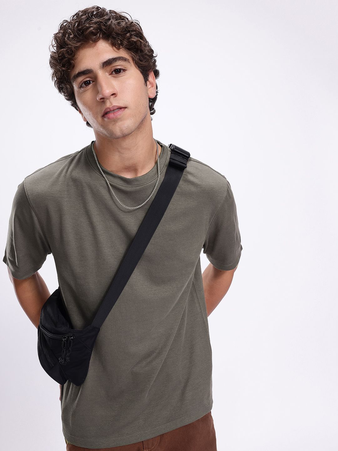 Kook N Keech Drop-Shoulder Sleeves Oversized Knitted T-shirt-picture-25