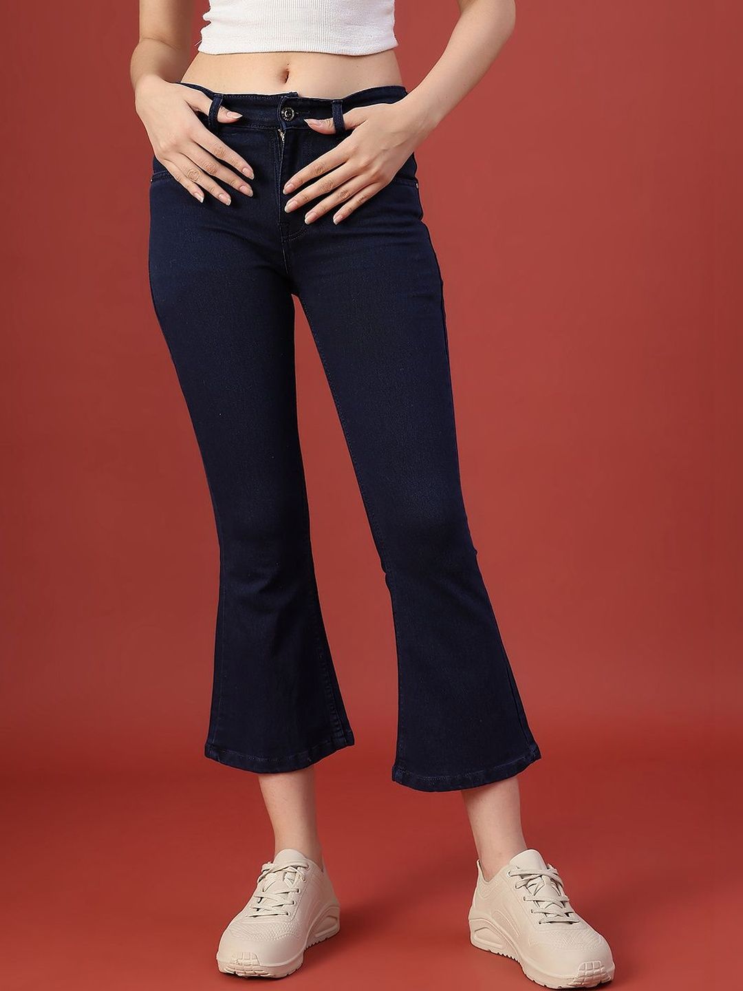V-Mart Women Regular Fit Mid-Rise Stretchable Jeans-picture-32