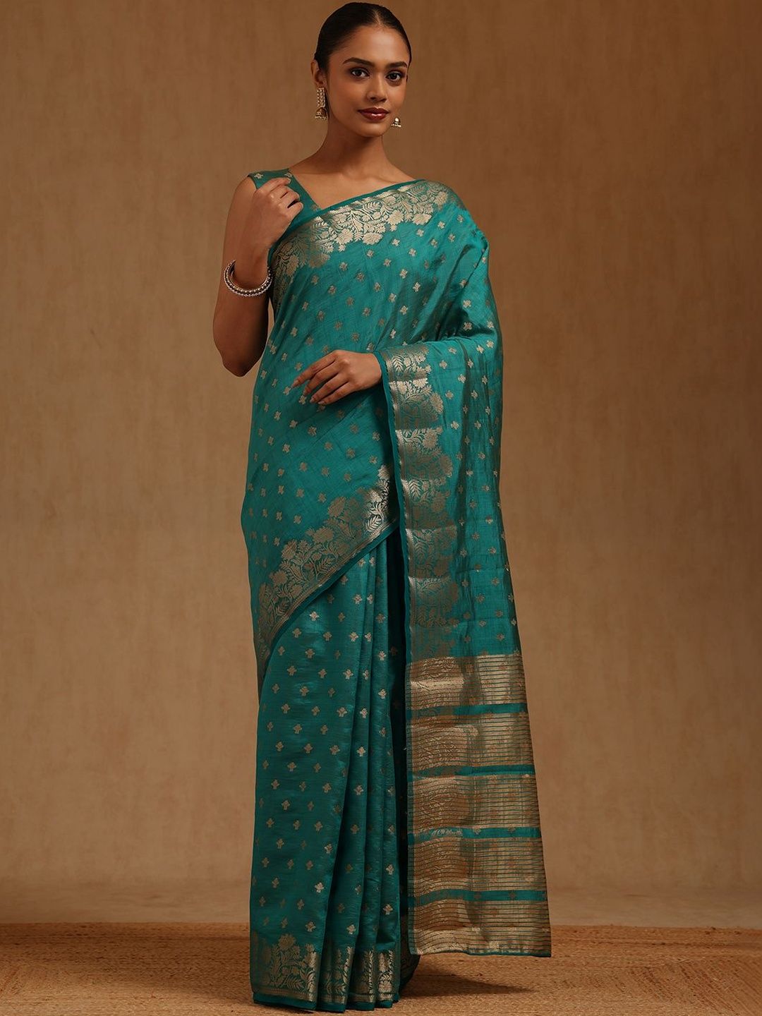 Soch Woven Design Zari Art Silk Handloom Saree-image-33