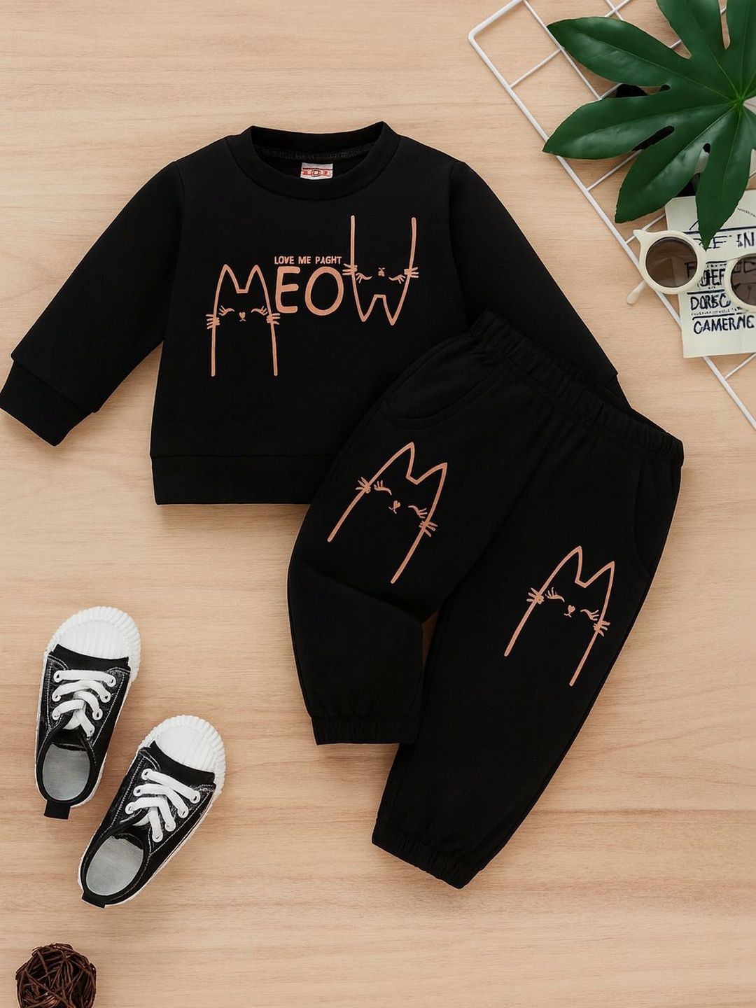 ER LIFE Style Infants Printed Cotton Clothing Set-picture-57