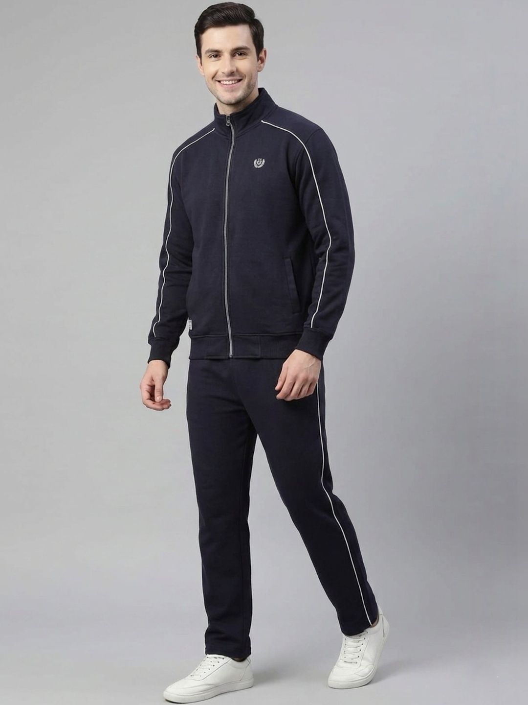 SANDPIPER Striped Mock Collar Tracksuit-picture-31