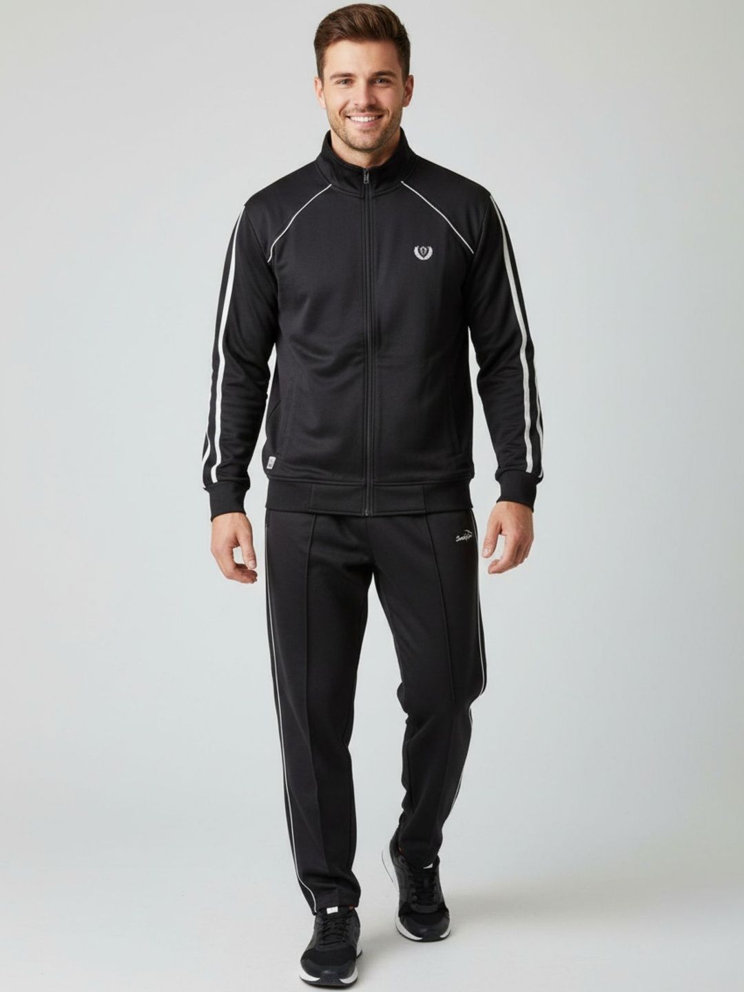 SANDPIPER Striped Mock Collar Tracksuit-picture-43