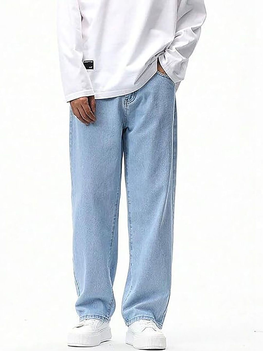 UNITED DENIM Men Loose Mid-Rise Stretchable Jeans-picture-39