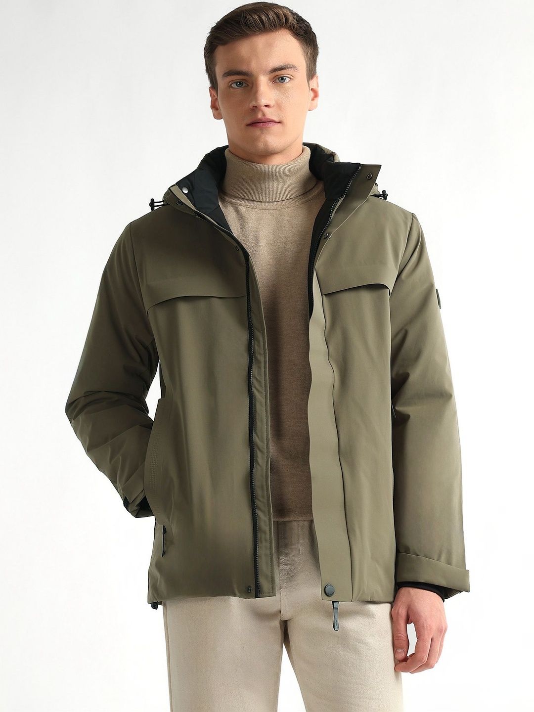 Arrow Sport Men Woven Jacket-image-2