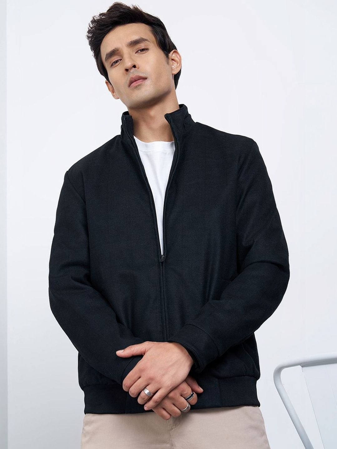 Peregrine by Pantaloons Men Bomber Jacket-picture-26