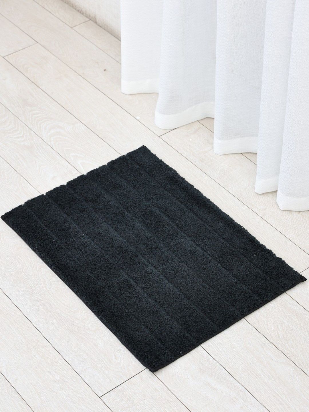 Ariana Striped Black Anti-Skid Doormats-picture-42