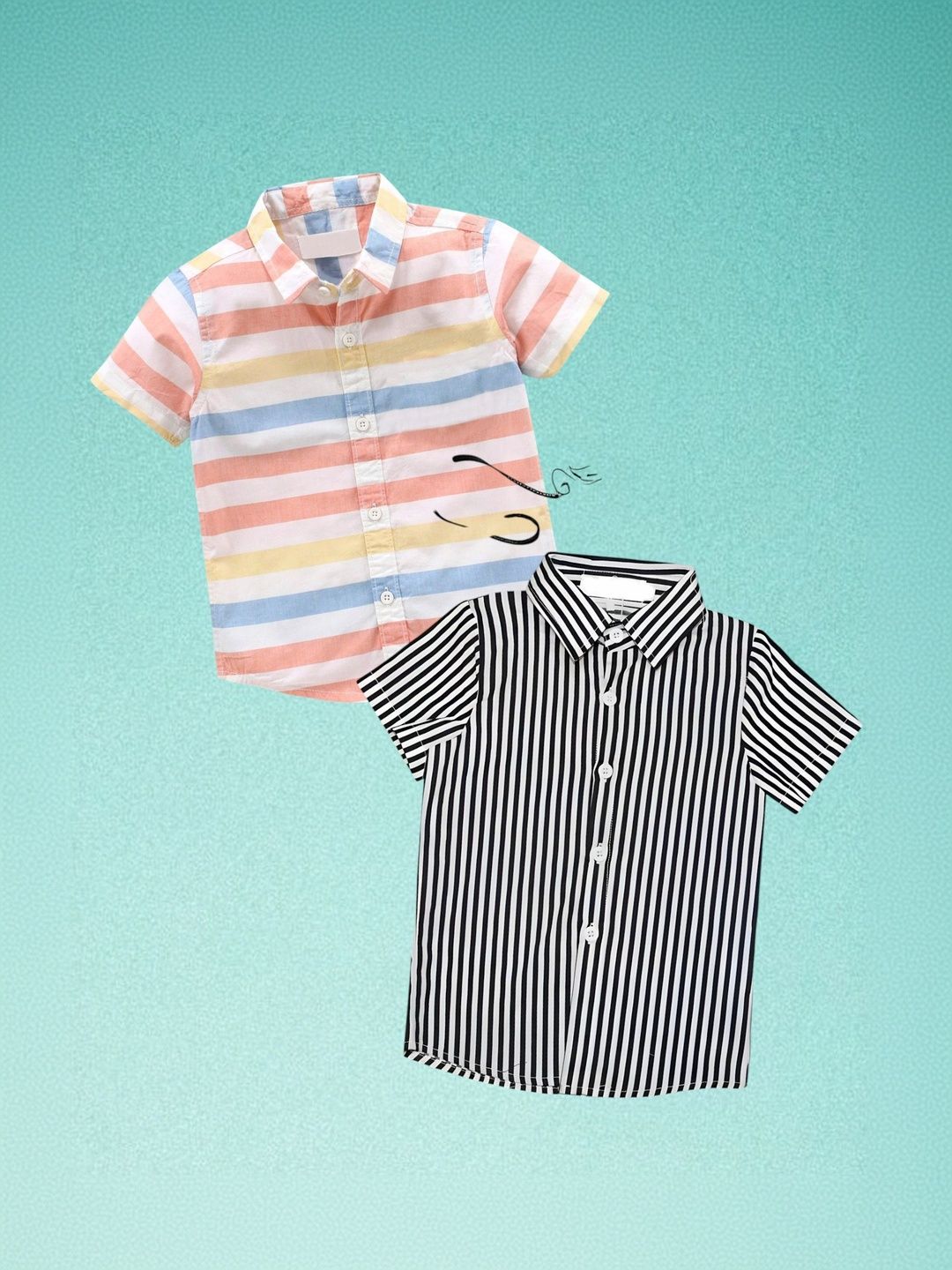 AMBARDI FASHION Boys Classic Multi Stripes Striped Casual Shirt-picture-54