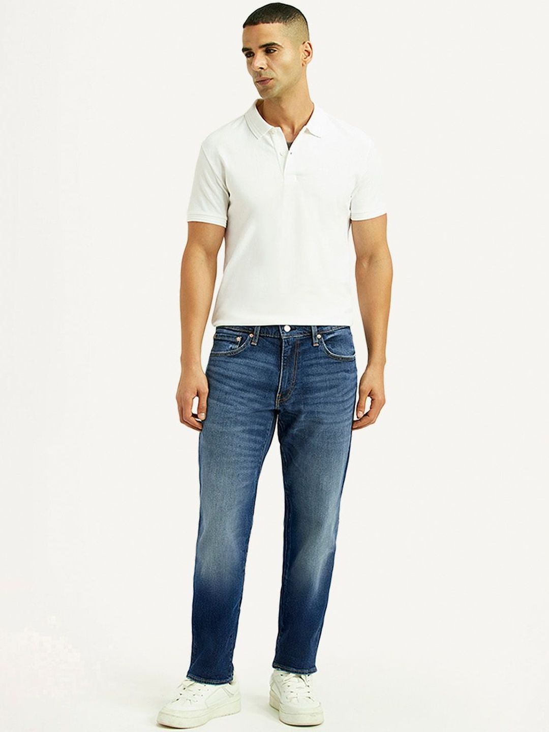 Levis Men Classic Tapered Fit Mid-Rise Light Fade Jeans-picture-28