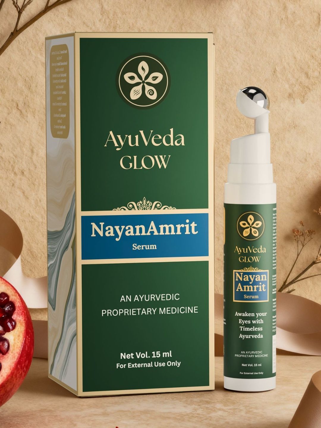 AyuVeda Glow Nayan Amrit Under Eye Serum With Aloe Vera - 15 ml-image-7