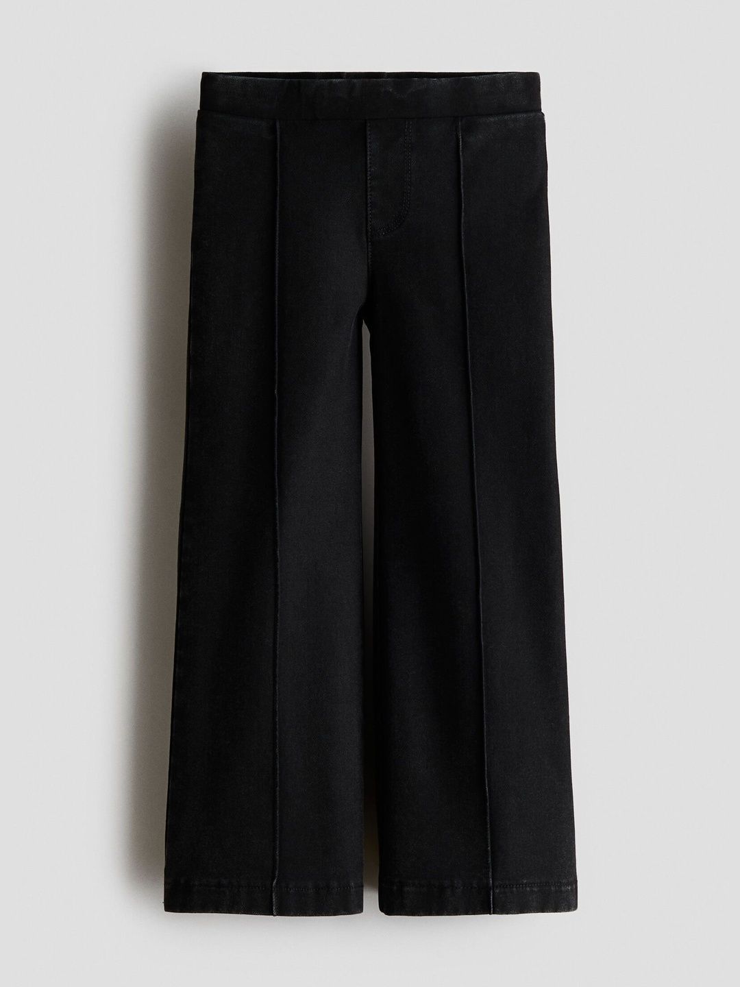 H&M Denim-Look Wide-Leg Jeggings-picture-44