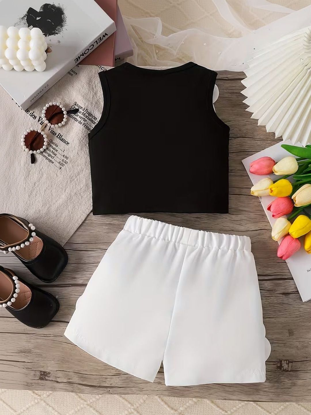 ER LIFE Style Girls Top with Shorts-picture-40