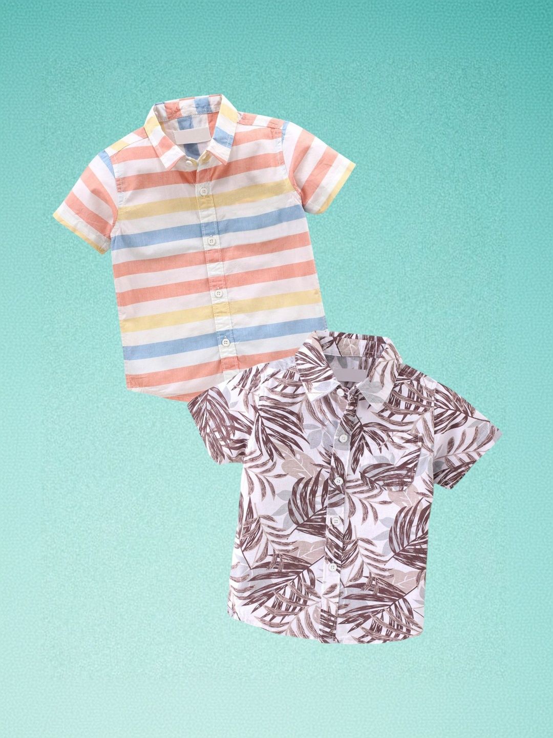 AMBARDI FASHION Boys Classic Floral Printed Casual Shirt-picture-44