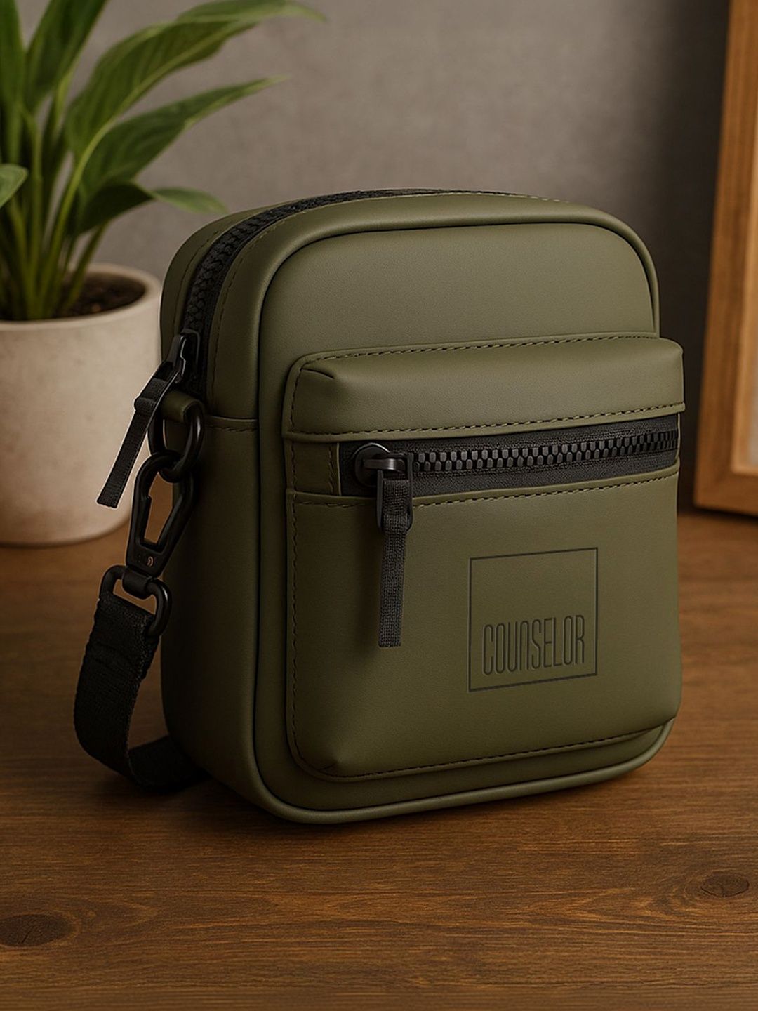 COUNSELOR PU Sling Bag-picture-34