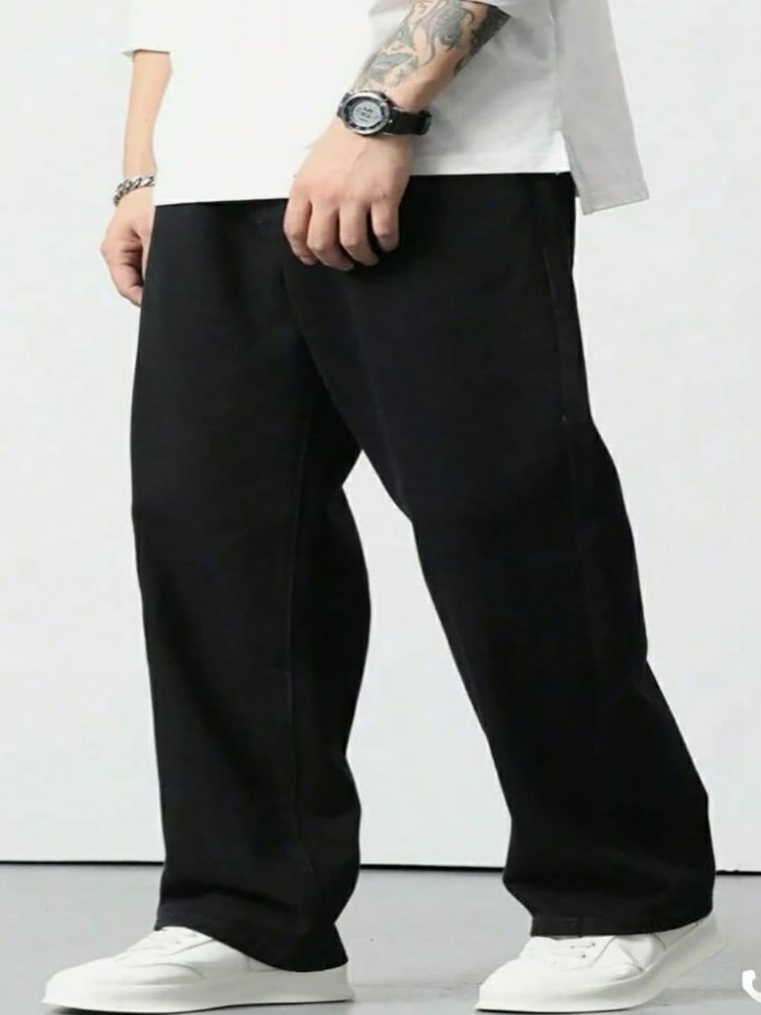 UNITED DENIM Men Loose Mid-Rise Stretchable Jeans-picture-41