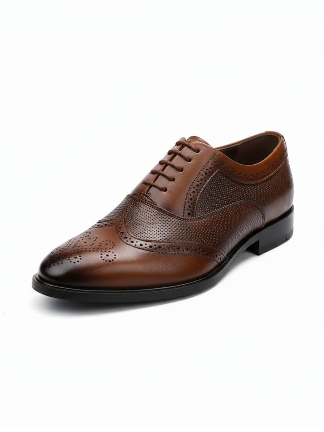 Von huette Round Toe Lace-Ups Brogues Formal Shoes-picture-12