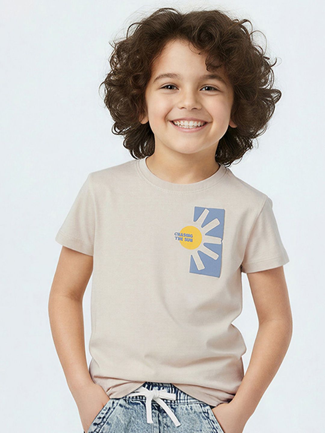 max Boys Printed Pure Cotton Short Shirt T-shirt-picture-57