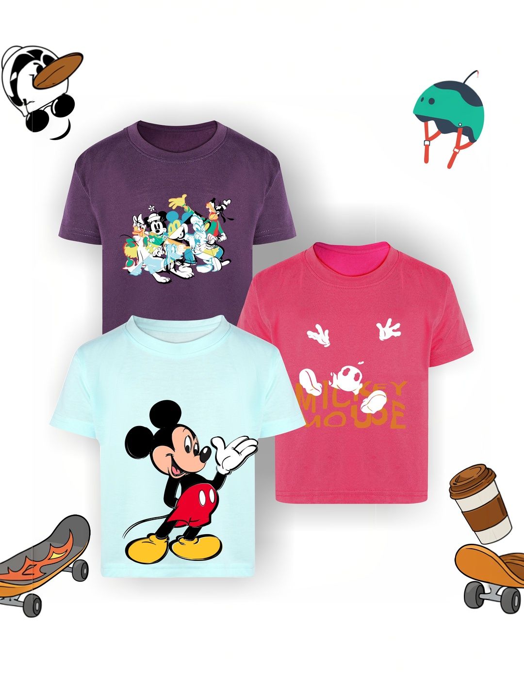 YK Disney Boys Cotton Tshirts-picture-56