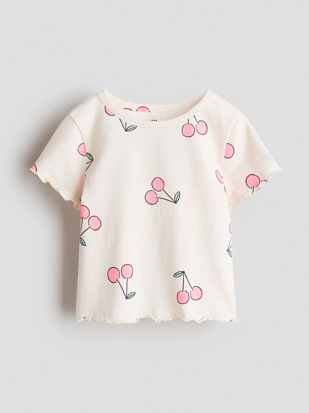 H&M Overlock-Detail Cotton Top-picture-31