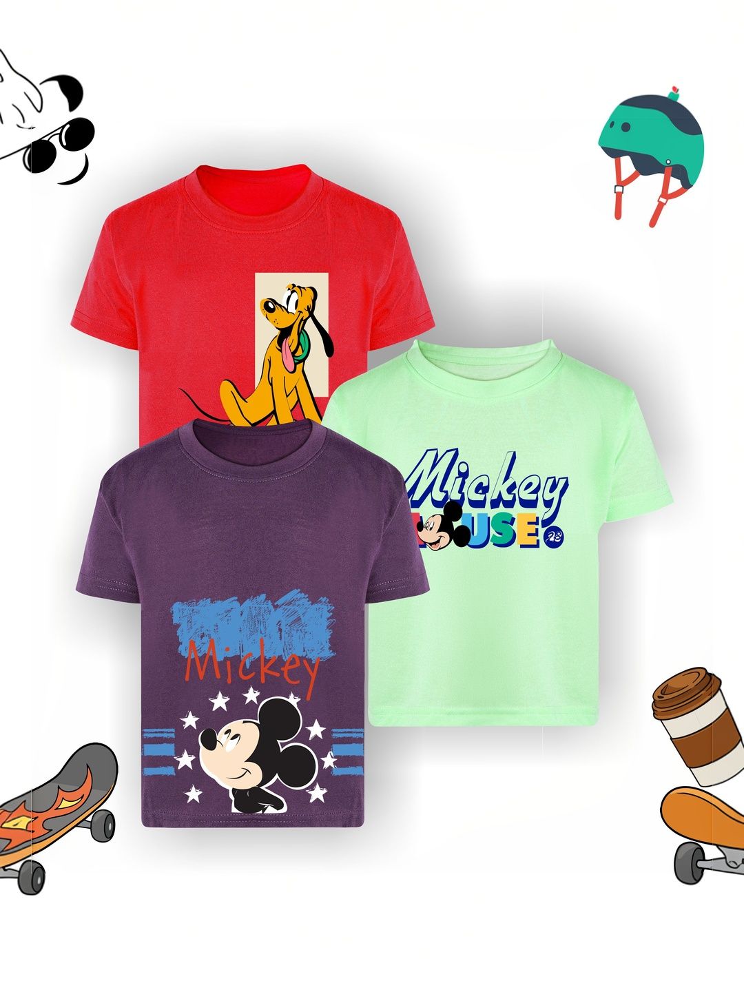 YK Disney Boys Cotton Tshirts-picture-25
