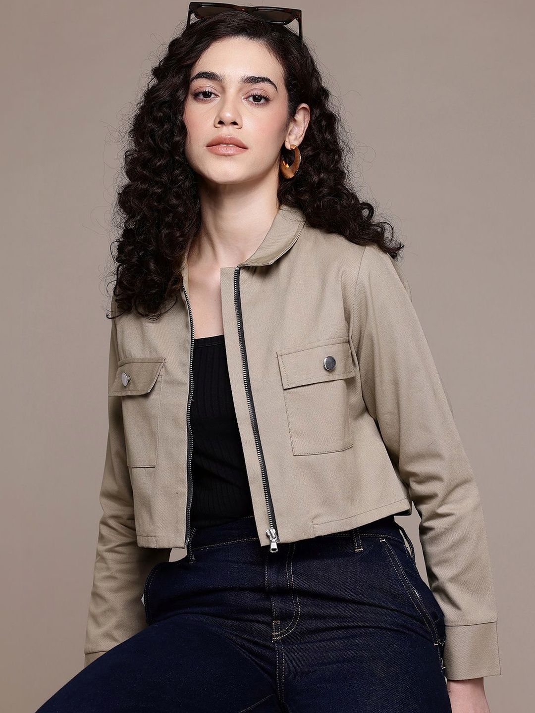 CORSICA Women Crop Denim Jacket-picture-13