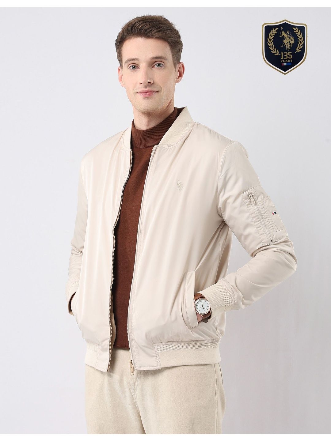 U.S. Polo Assn. Men Reversible Bomber Jacket-picture-10