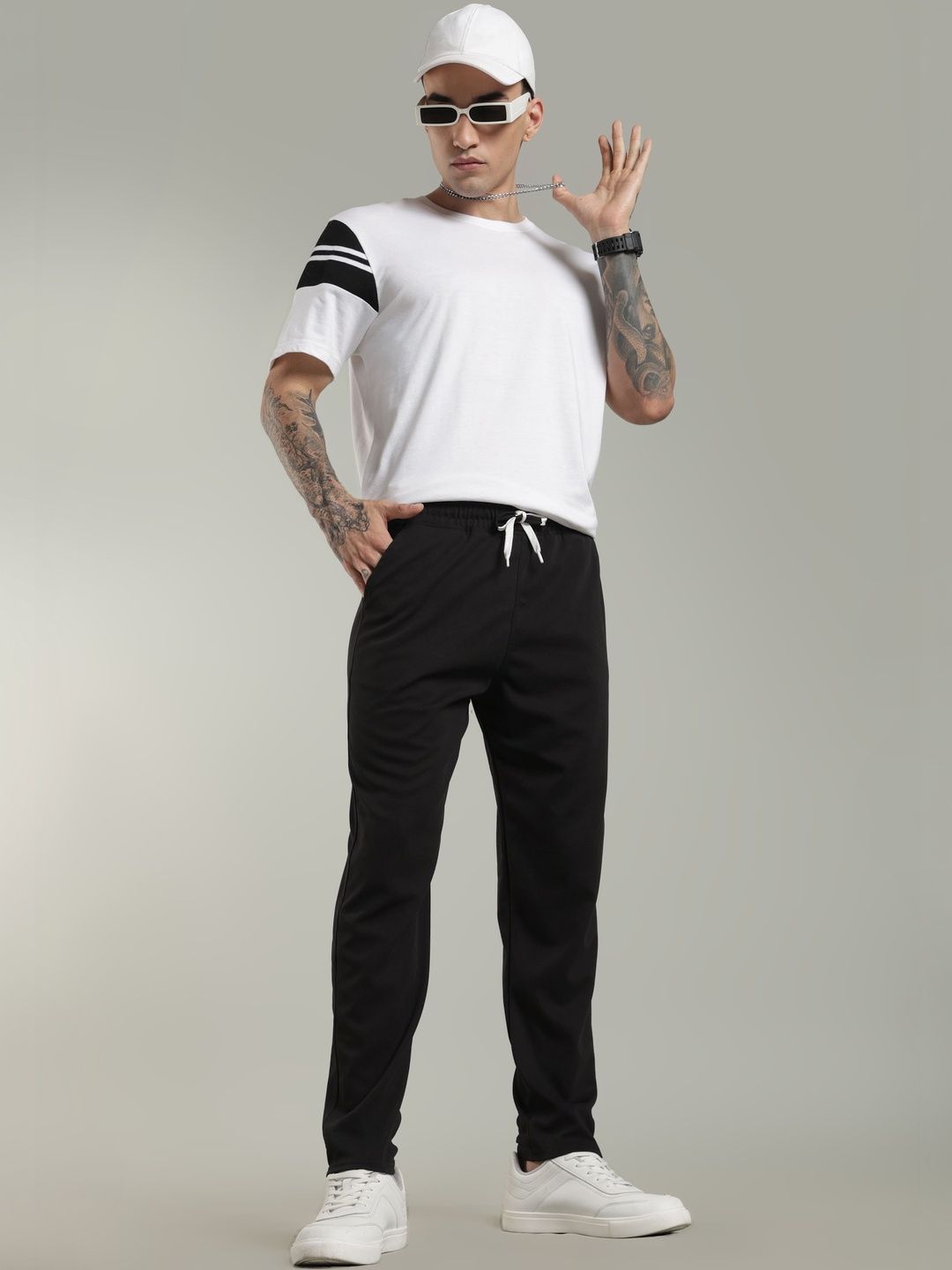 SWADESI STUFF Men Smart Trousers-picture-25