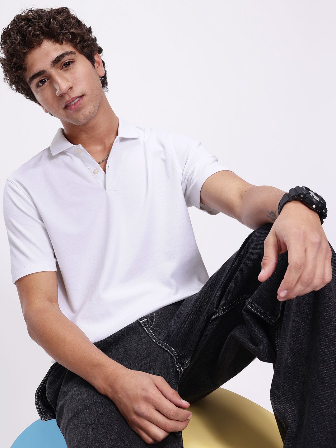 Kook N Keech Polo Collar Pure Cotton T-shirt-picture-10
