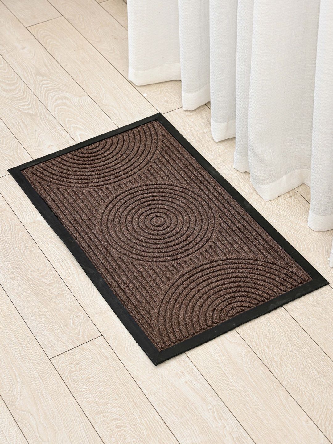 Ariana Self-Designed Brown Anti-Skid Doormats-image-21