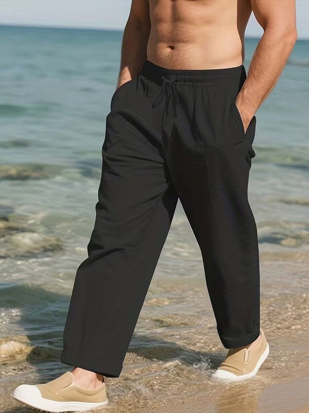 R.Code by The Roadster Life Co. Men High-Rise Trousers-picture-49