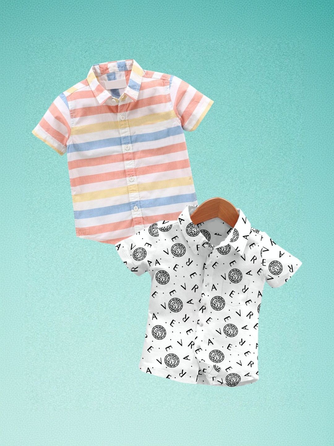 AMBARDI FASHION Boys Classic Multi Stripes Printed Casual Shirt-picture-45