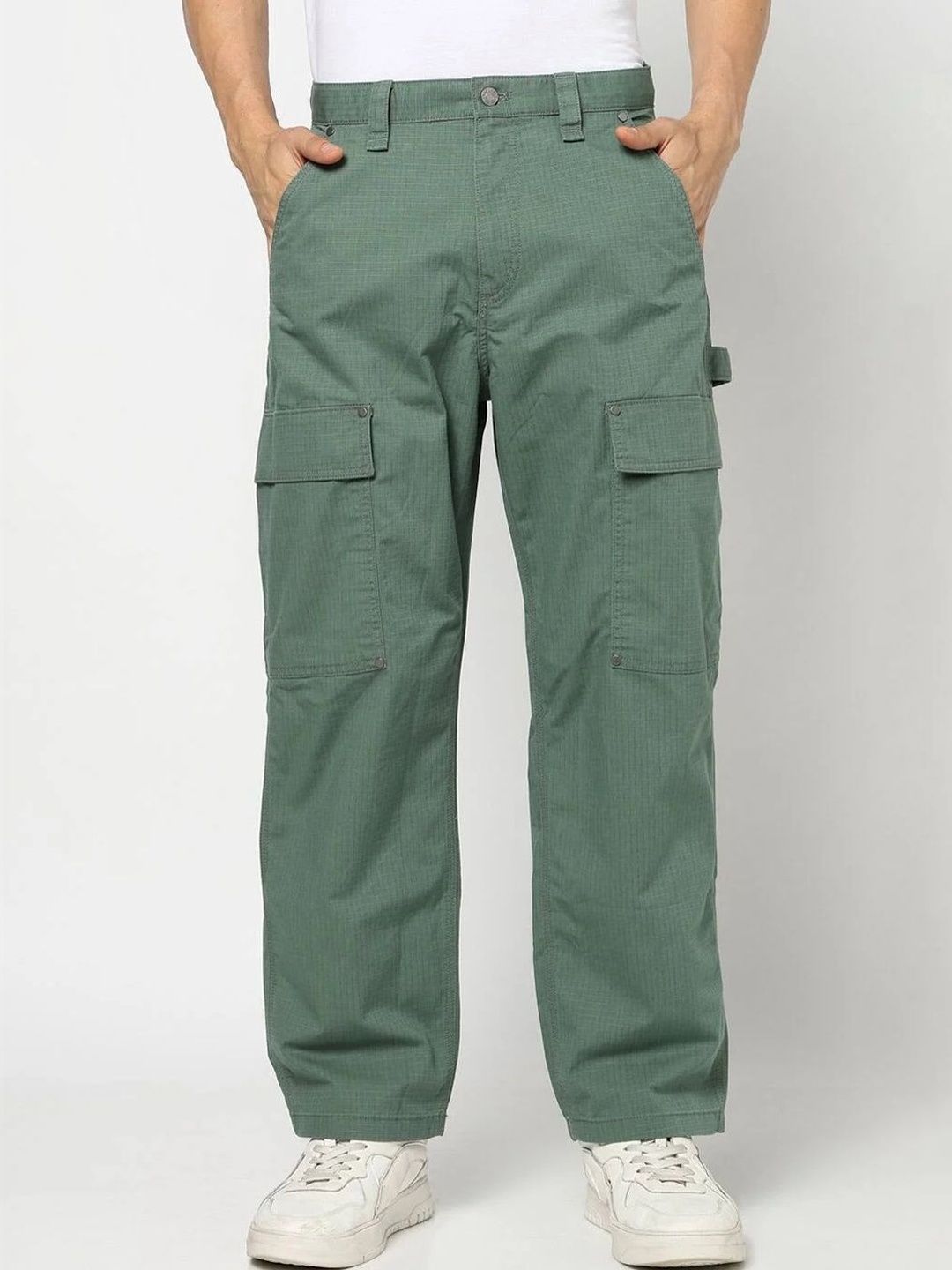 GAP Self Design Mid-Rise Cargo Trousers-picture-24