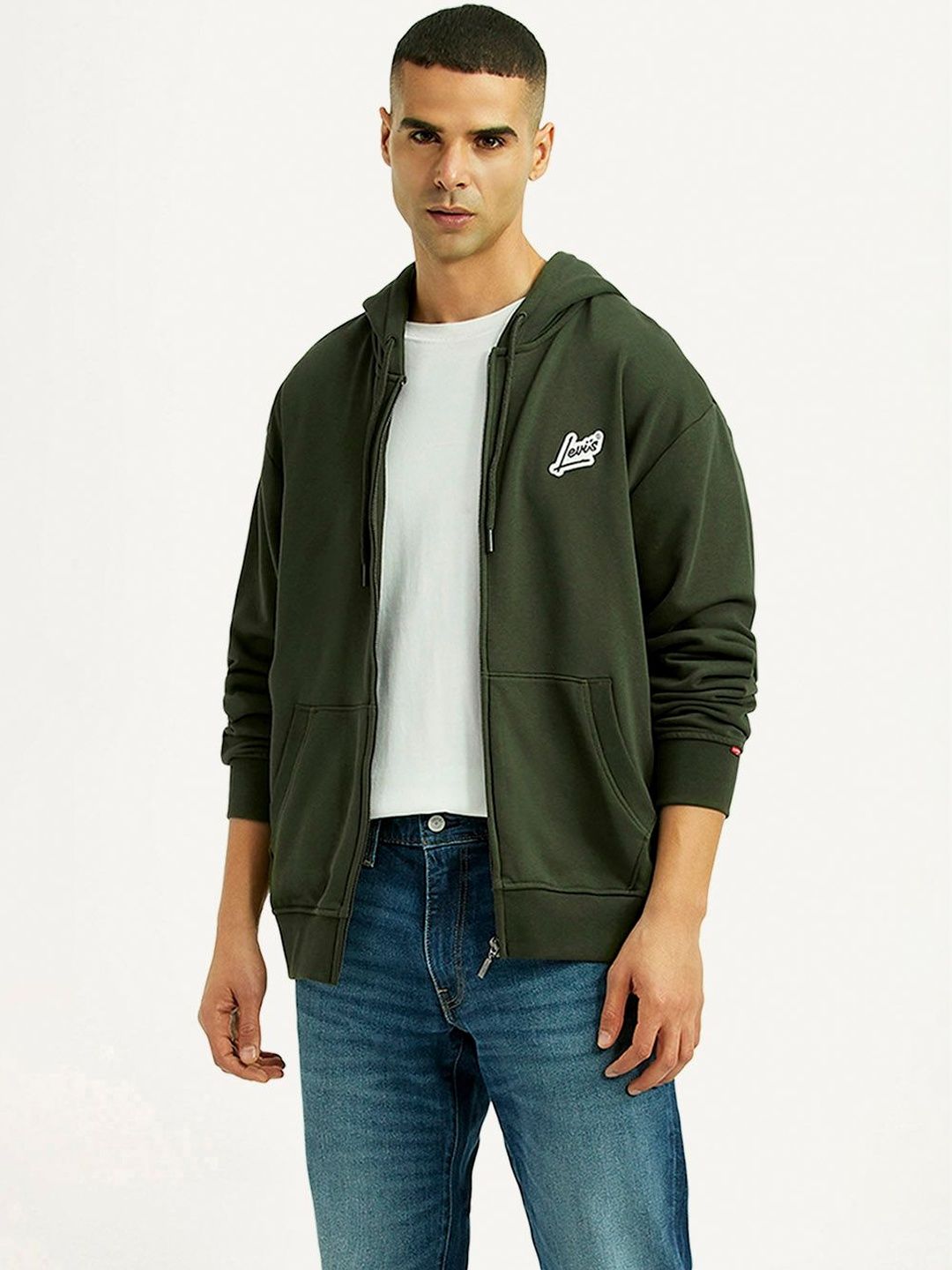 Levis Men Printed Hooded Sweatshirt-picture-18