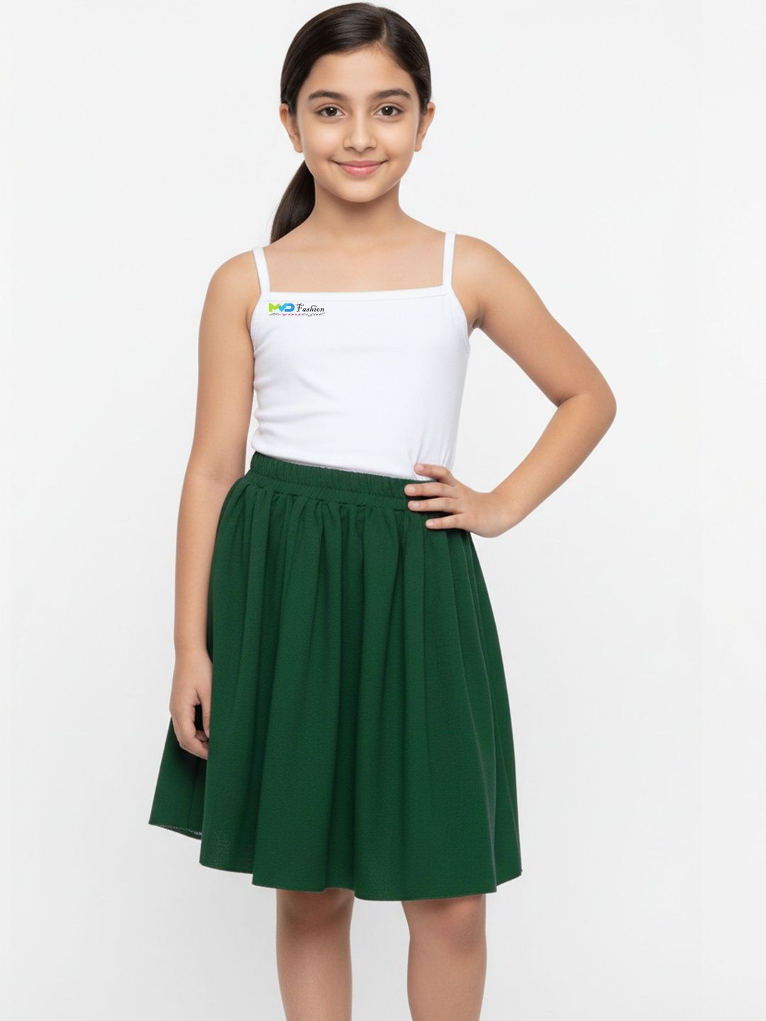 MVD Fashion Girls Above Knee Flared Skirts-picture-20