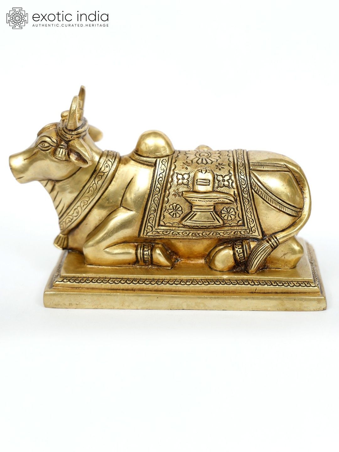 Exotic India Gold-Toned Religious Figurine Showpiece-picture-36