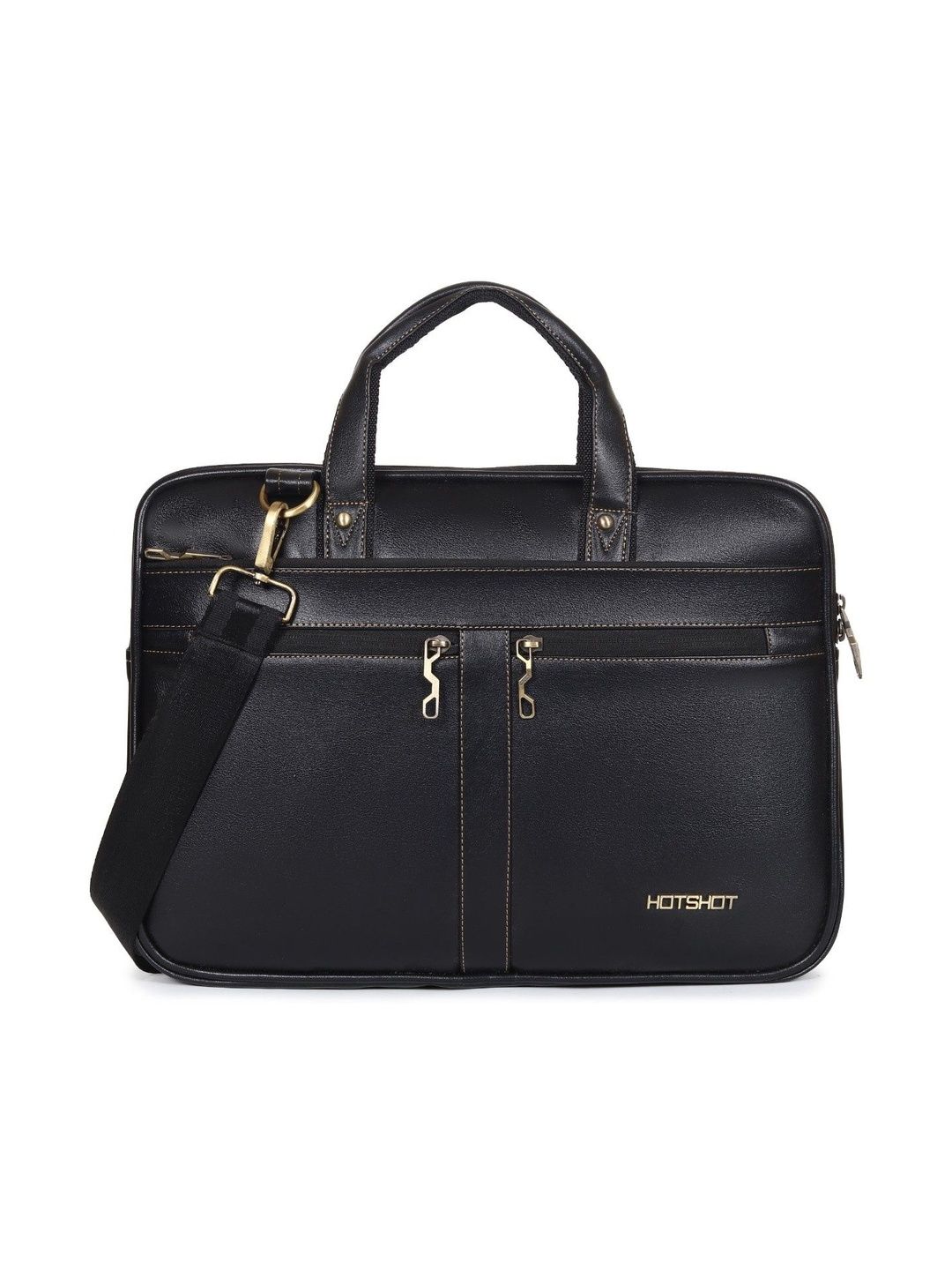 HOTSHOT Unisex Leather Laptop Bag-picture-35