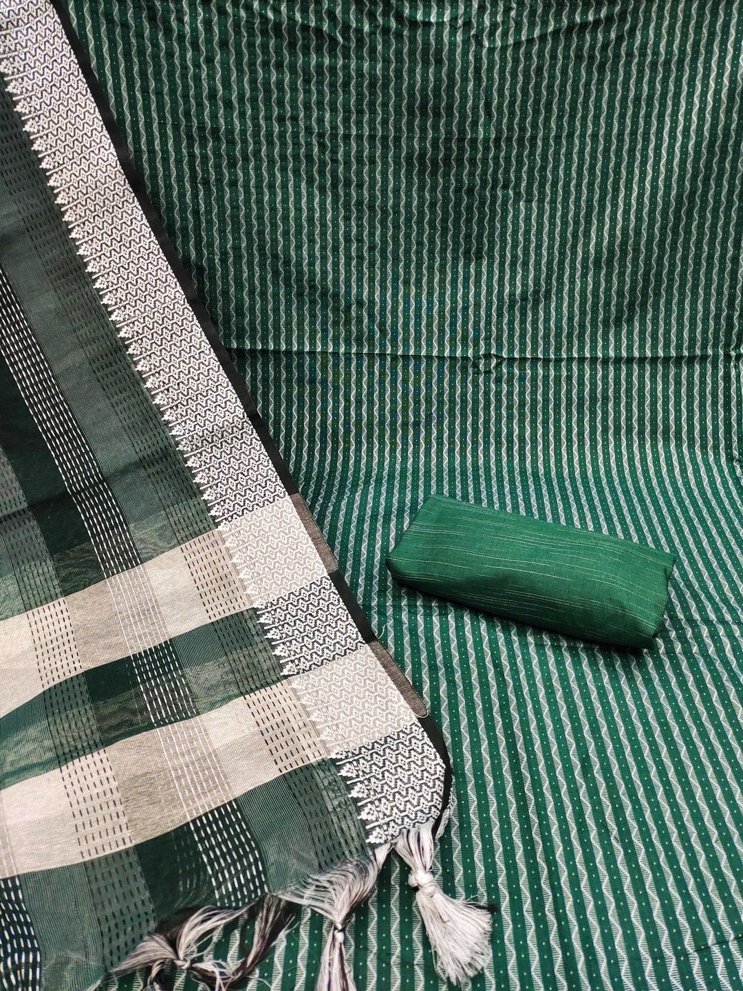 all about you Printed Pure Cotton Unstitched Dress Material-picture-22