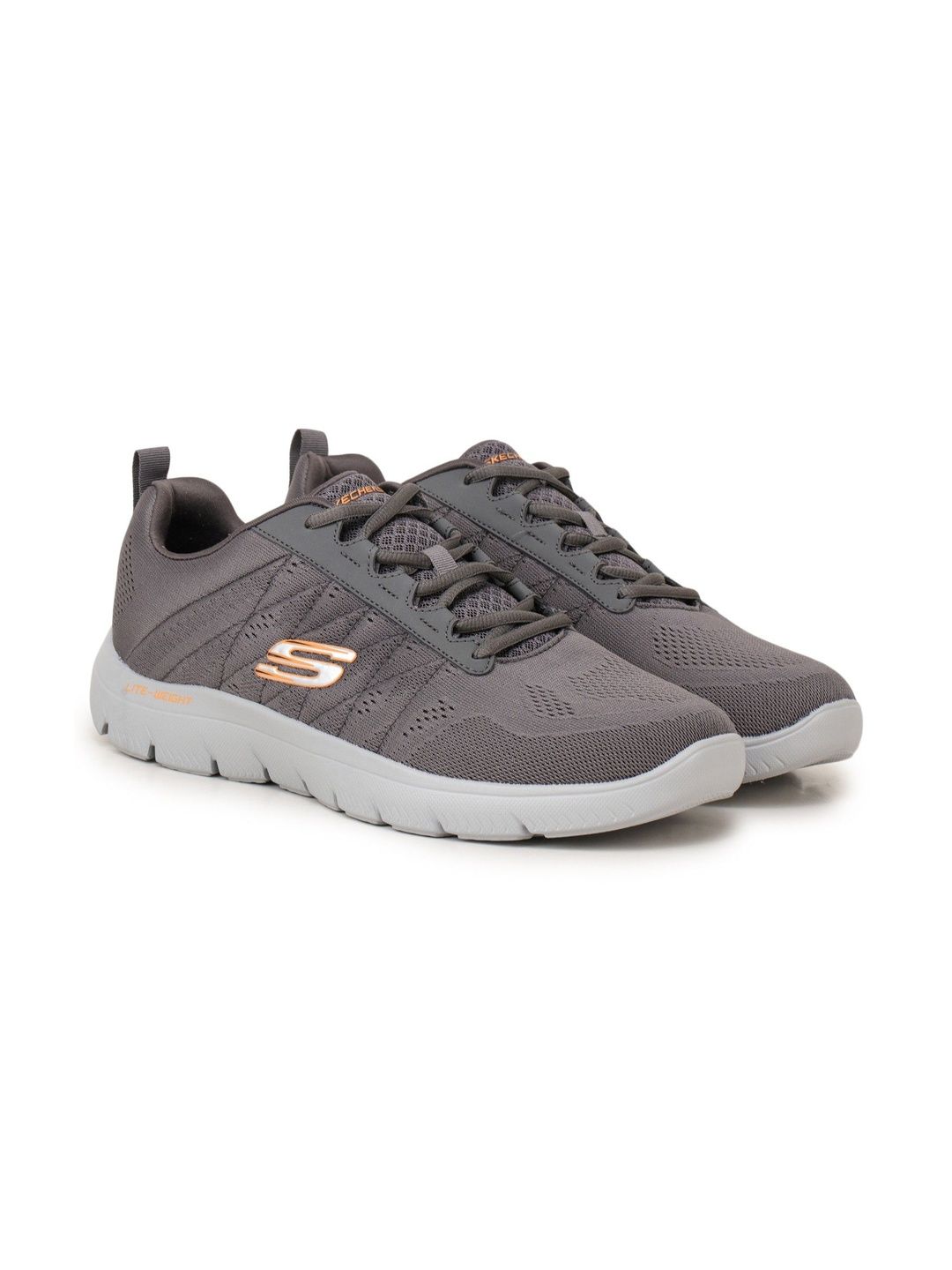 Skechers Summits Men Textured Running Sports Shoes-picture-25
