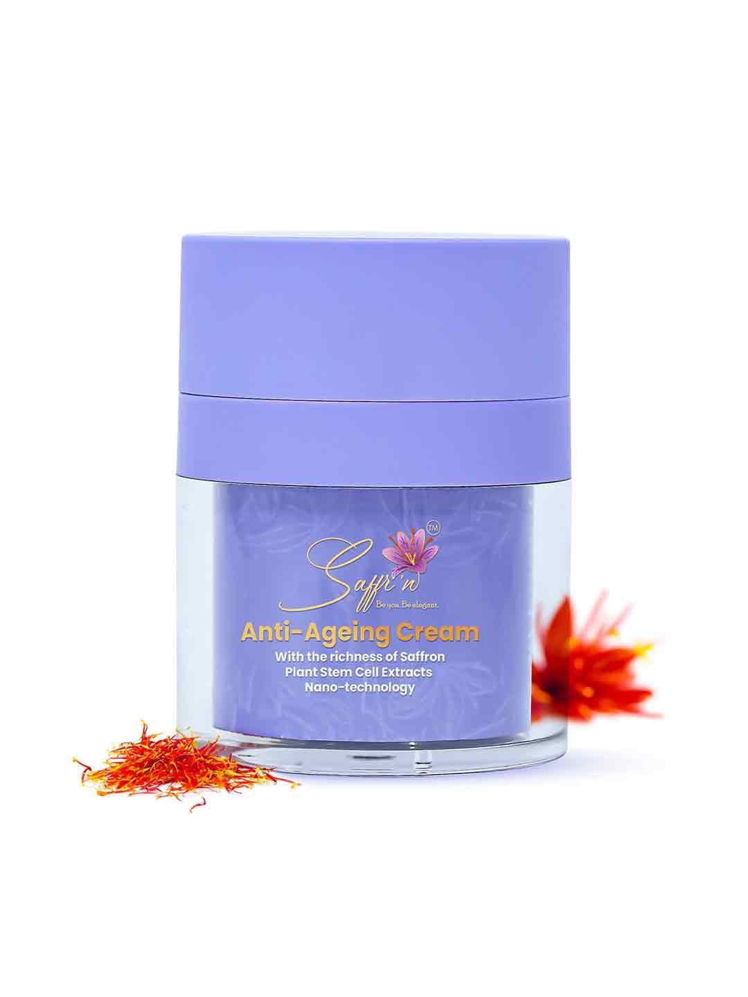 Saffr'n Anti-Aging Cream With Saffron, Stem Cells - 50 ml-image-1
