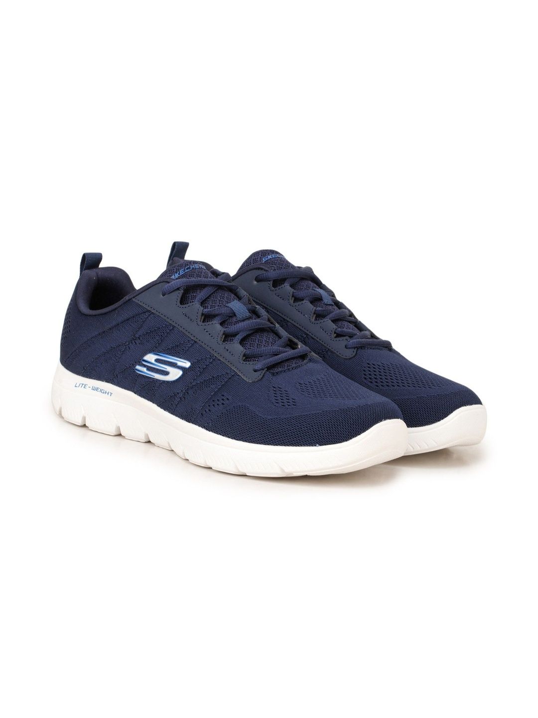 Skechers Summits Men Textured Running Sports Shoes-picture-32
