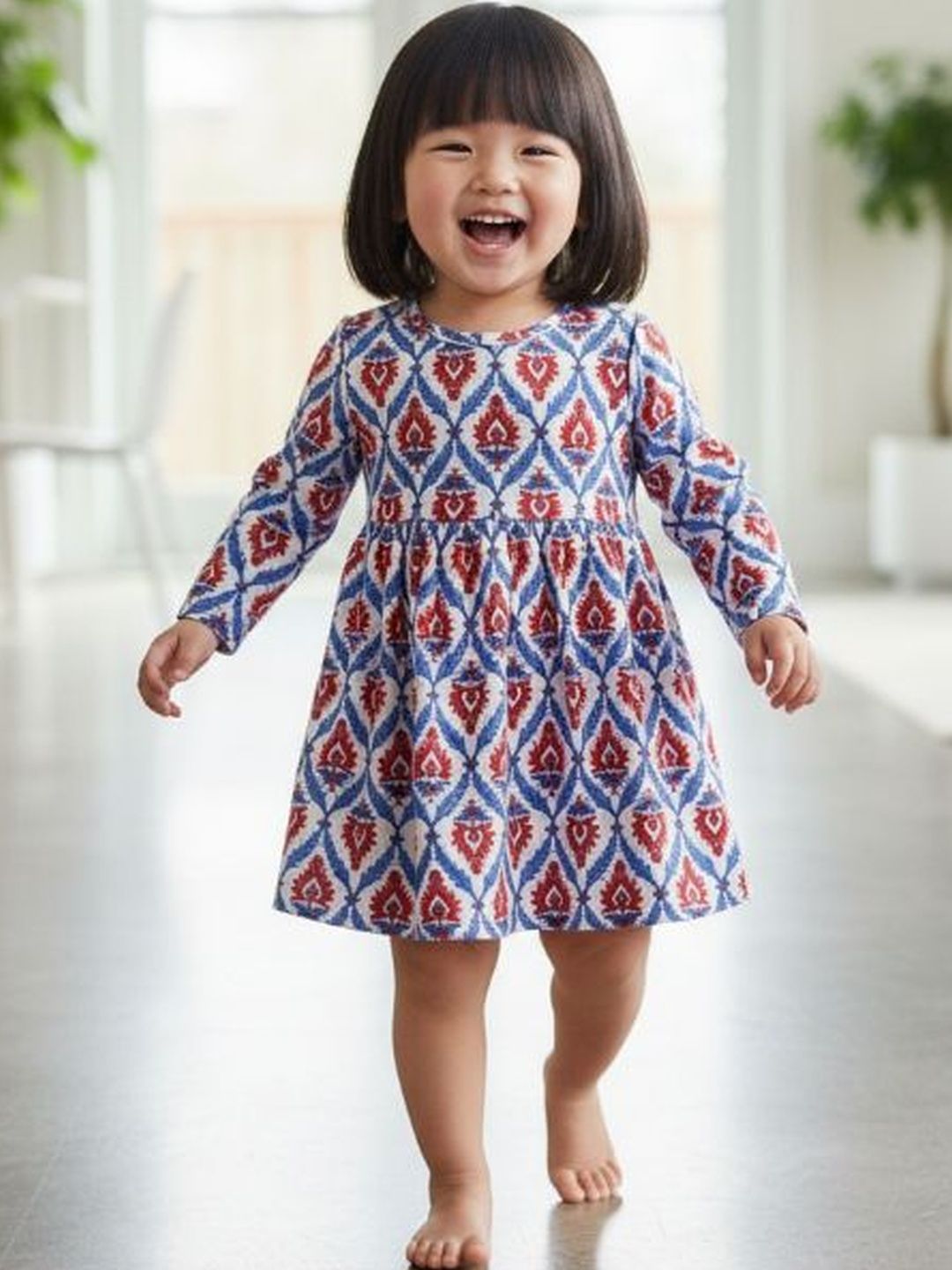 YK Print Dress-image-14