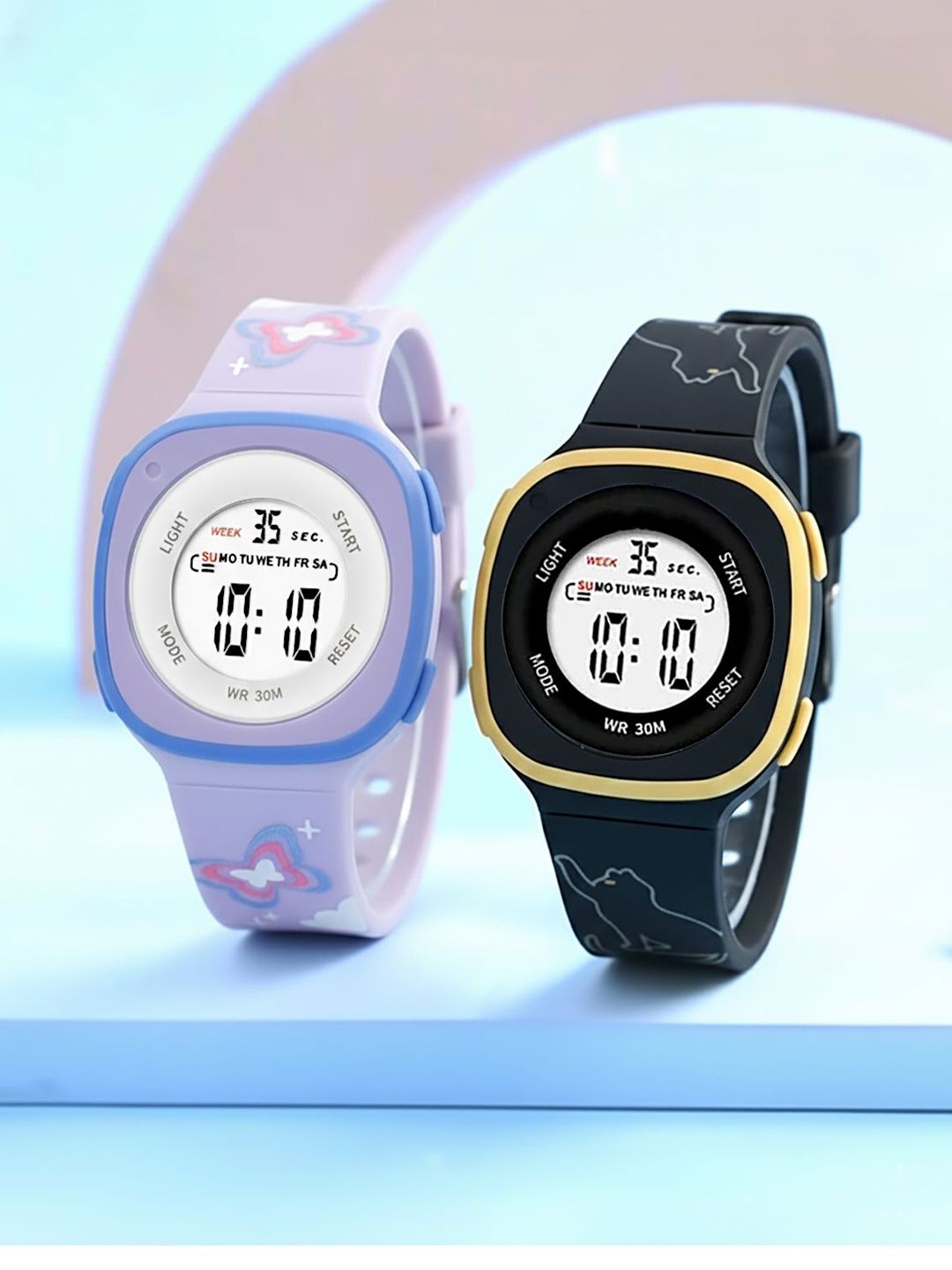 Time Up Unisex Kids Dial & Straps Digital Multi Function Watch CMB-2207-1P4-picture-55